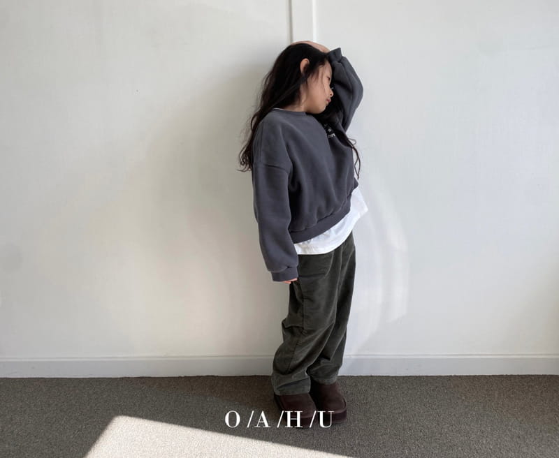 O'Ahu - Korean Children Fashion - #toddlerclothing - Ro Wide Rib Pants - 8