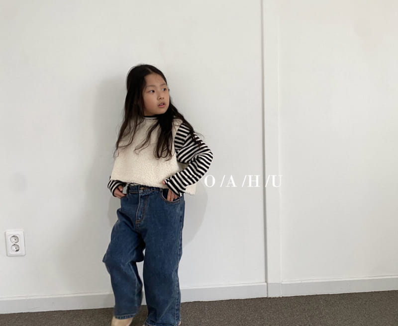 O'ahu - Korean Children Fashion - #kidzfashiontrend - Lamp Bubble Vest - 4