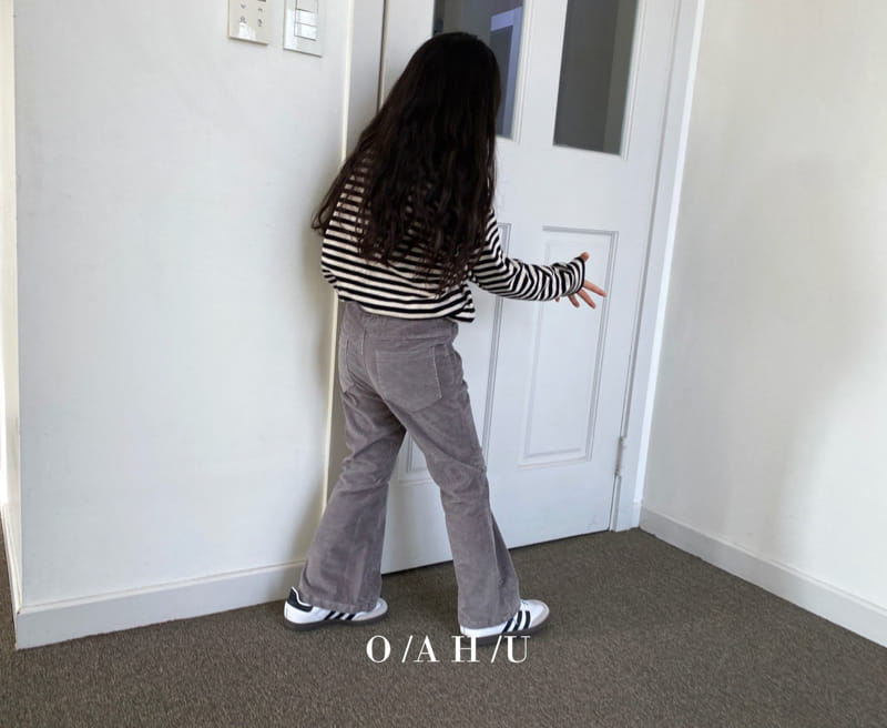 O'ahu - Korean Children Fashion - #Kfashion4kids - Muze Velvet Pants - 3