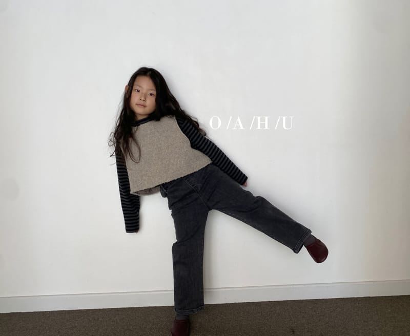 O'ahu - Korean Children Fashion - #fashionkids - Slo Warm Jeans - 2