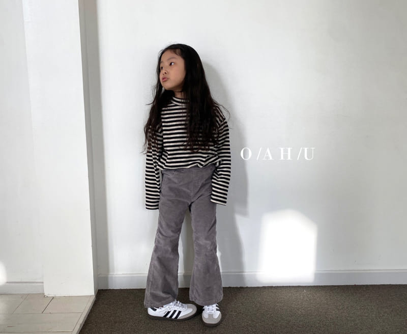 O'ahu - Korean Children Fashion - #fashionkids - Nu Stripes Tee