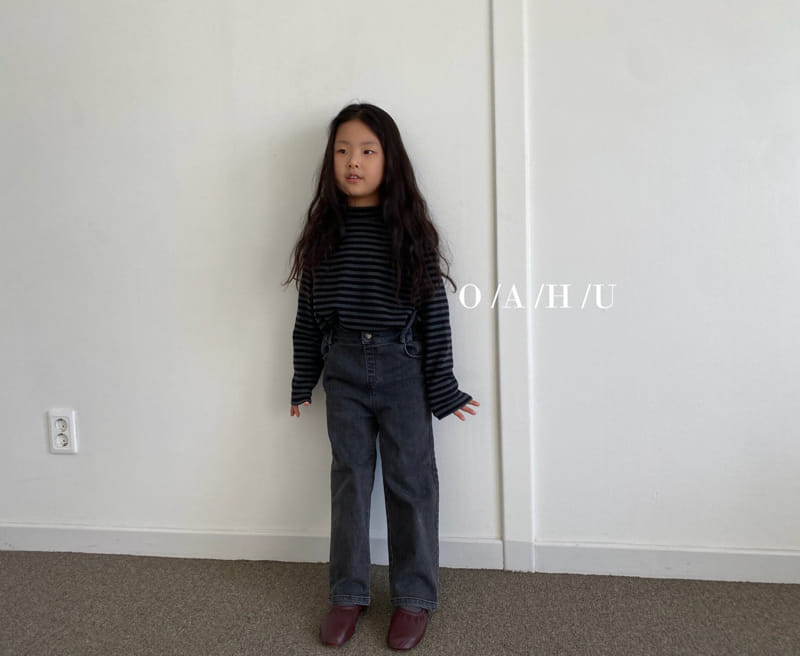 O'ahu - Korean Children Fashion - #kidsshorts - Slo Warm Jeans - 4