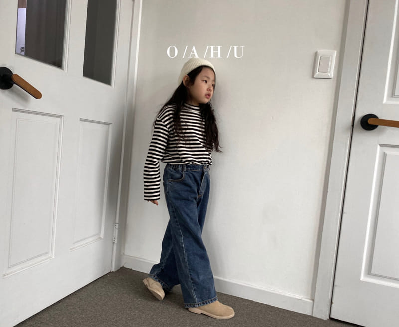 O'ahu - Korean Children Fashion - #kidsstore - Nu Stripes Tee - 4