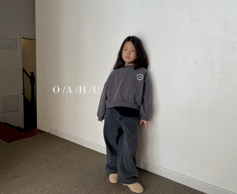 O'ahu - Korean Children Fashion - #prettylittlegirls - Woof Short Sweatshirt - 11