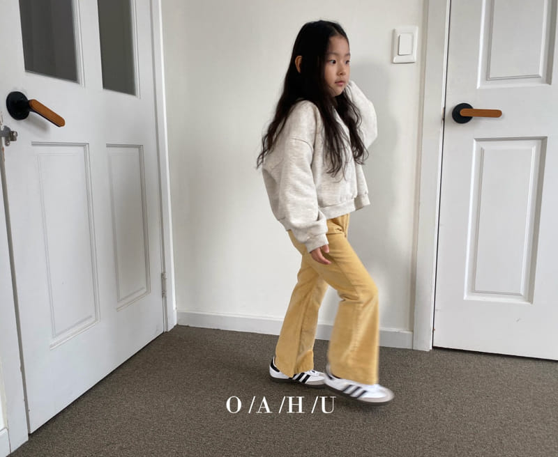 O'ahu - Korean Children Fashion - #toddlerclothing - Muze Velvet Pants - 9
