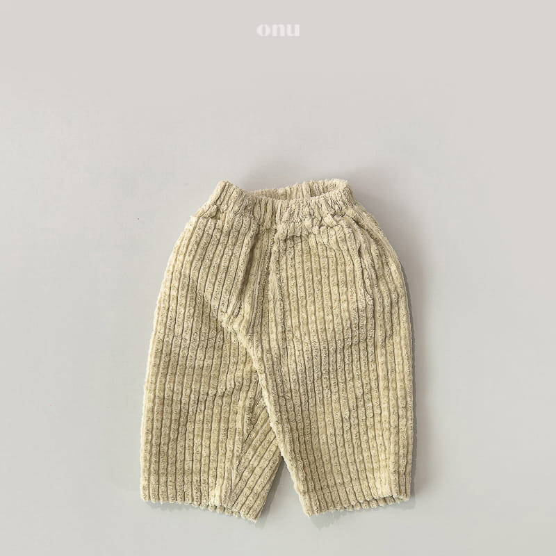 Onu - Korean Children Fashion - #designkidswear - Rib Pants