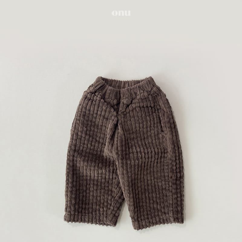 Onu - Korean Children Fashion - #discoveringself - Rib Pants - 2