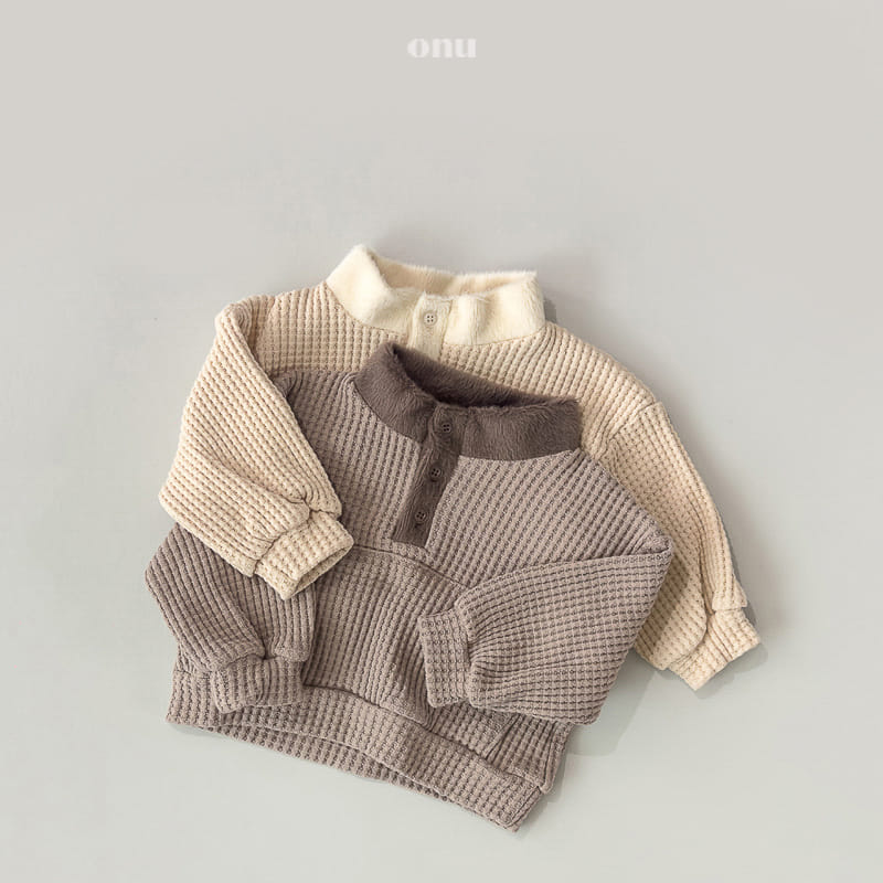 Onu - Korean Children Fashion - #fashionkids - Croiffle Sweatshirt - 4
