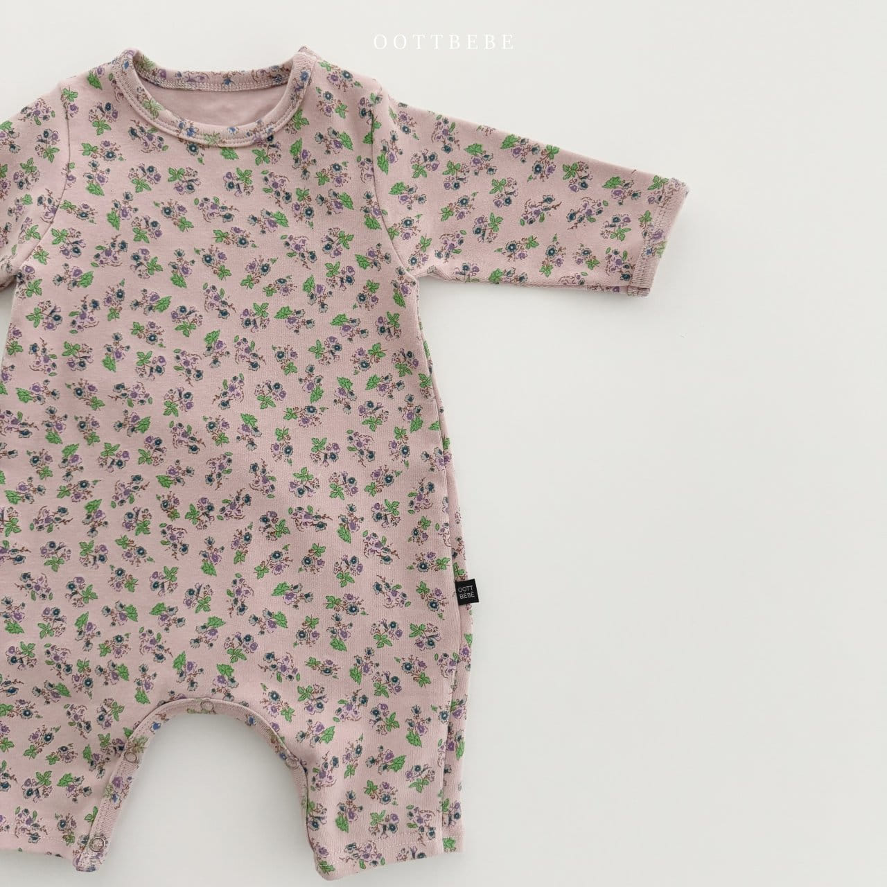 Oott Bebe - Korean Baby Fashion - #babyboutiqueclothing - Bebe Flower Body Suit - 7