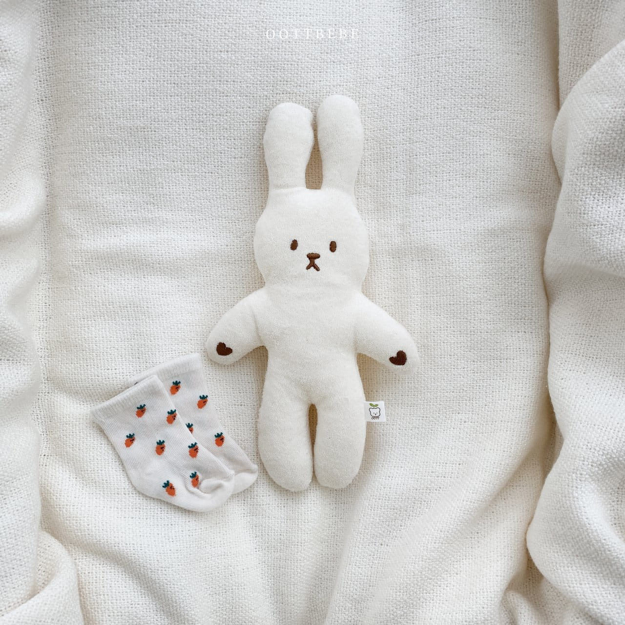 Oott Bebe - Korean Baby Fashion - #babyclothing - Organic Baby Bear Rabbit doll - 8