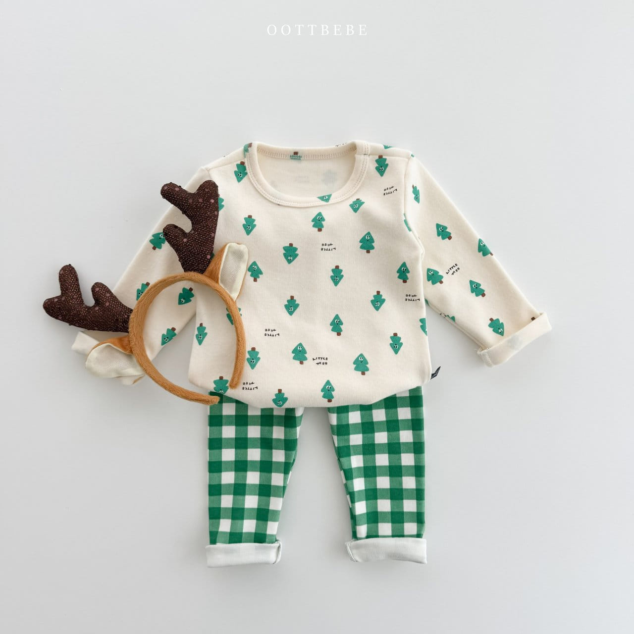 Oott Bebe - Korean Baby Fashion - #babyclothing - Carroll Check Easywear - 2
