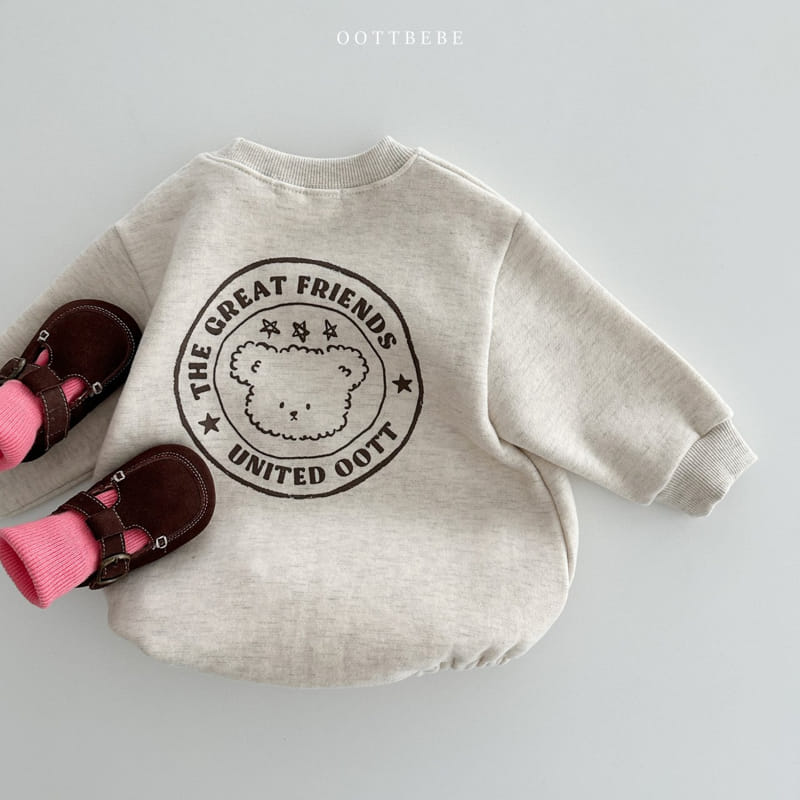 Oott Bebe - Korean Baby Fashion - #babyfashion - Signiture Lettering Bodysuit - 12