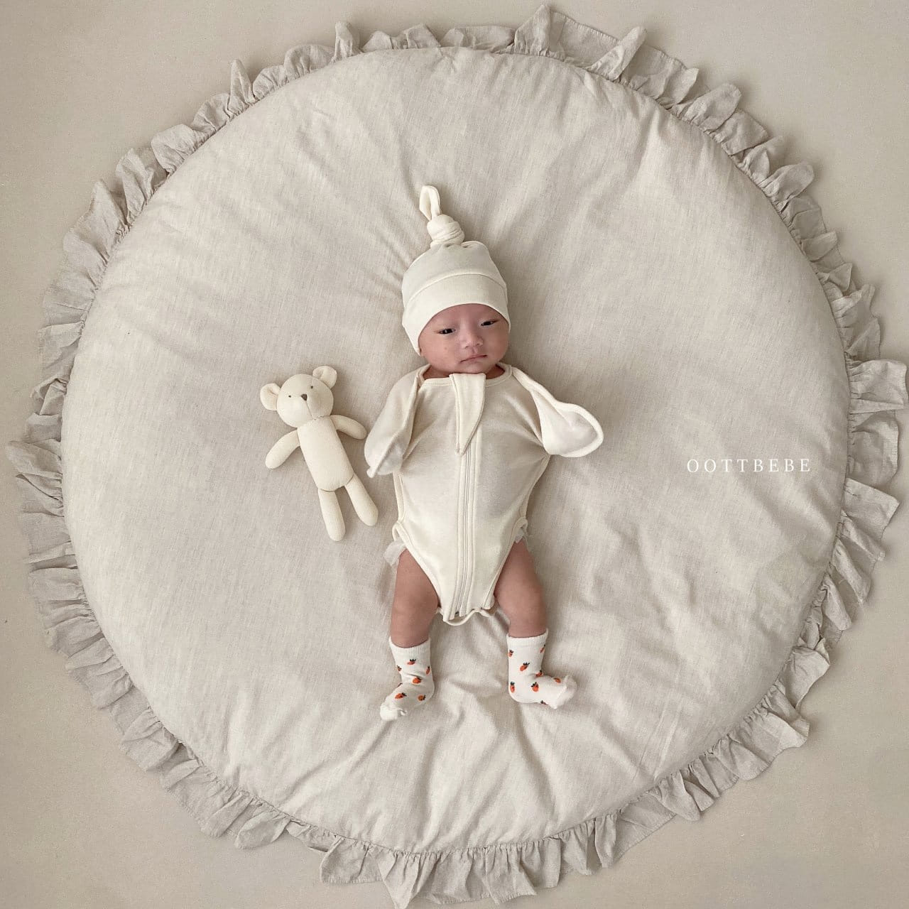 Oott Bebe - Korean Baby Fashion - #babyfashion - Organic Baby C Mesh Easywear - 7