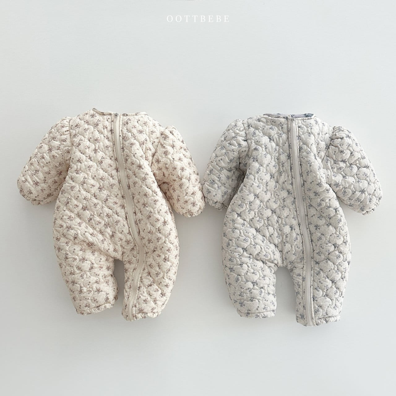 Oott Bebe - Korean Baby Fashion - #babygirlfashion - Sage Padding Space Body Suit