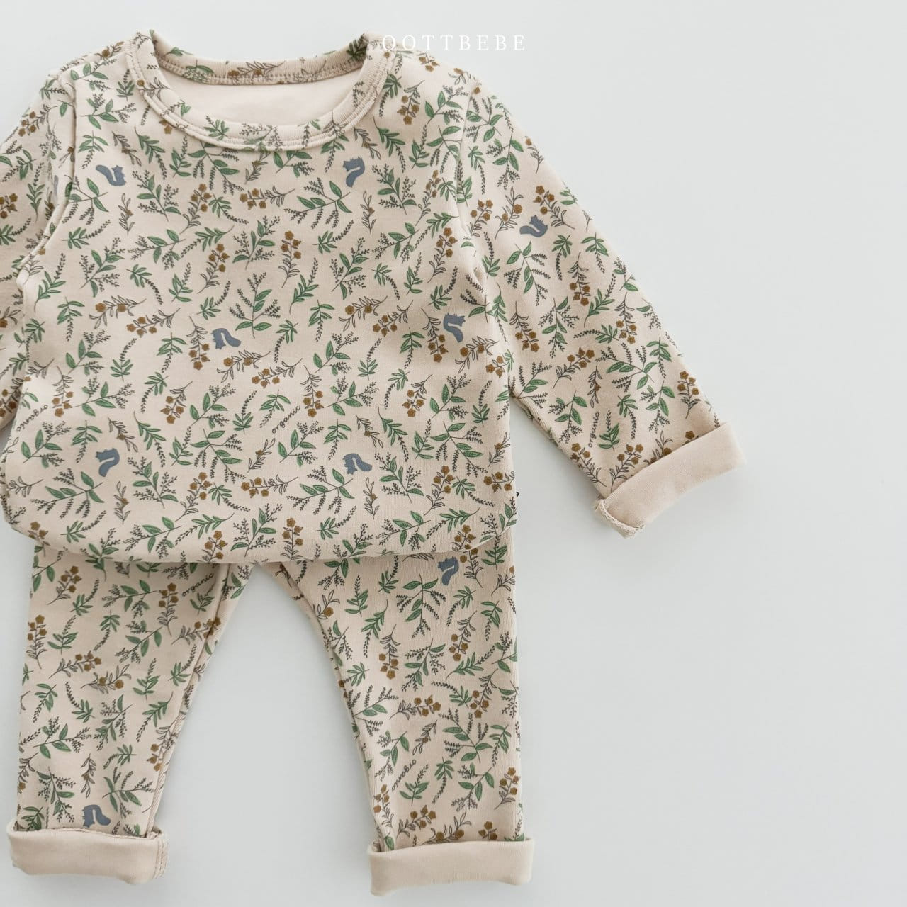 Oott Bebe - Korean Baby Fashion - #babygirlfashion - Bebe Flower Easywear - 10