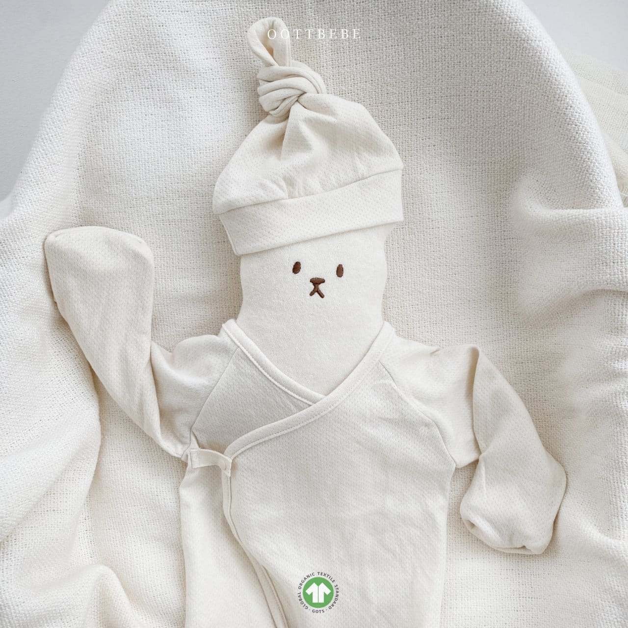 Oott Bebe - Korean Baby Fashion - #babylifestyle - Organic Baby Bear Rabbit doll - 12
