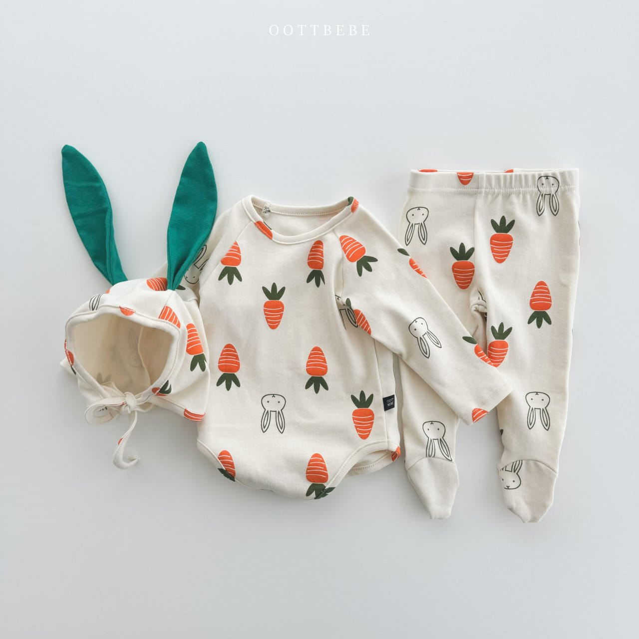 Oott Bebe - Korean Baby Fashion - #babylifestyle - Vegetable Leggings - 4