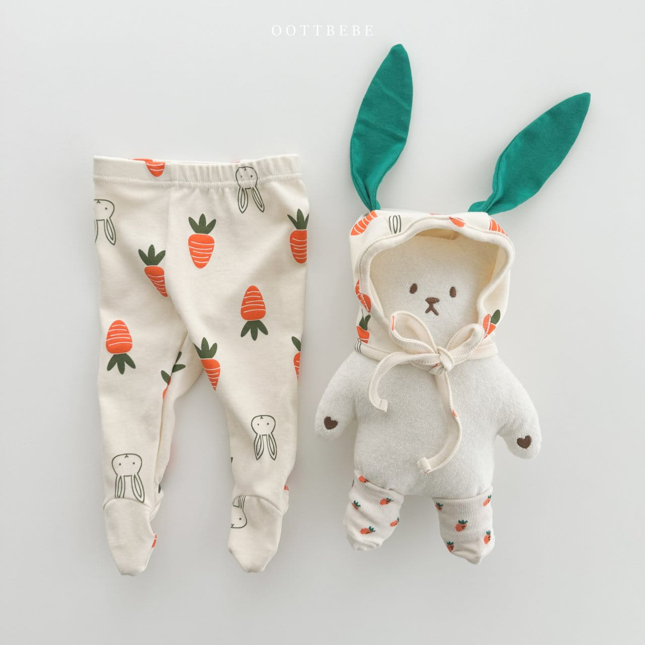 Oott Bebe - Korean Baby Fashion - #babyootd - Vegetable Leggings - 5