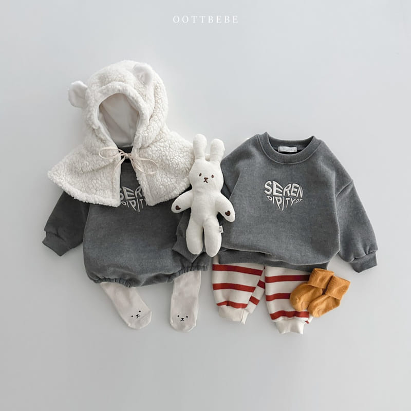 Oott Bebe - Korean Baby Fashion - #babyoutfit - Embo Heart Bodysuit - 11