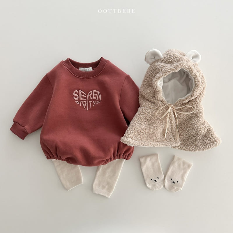 Oott Bebe - Korean Baby Fashion - #babyoutfit - Embo Heart Bodysuit - 12