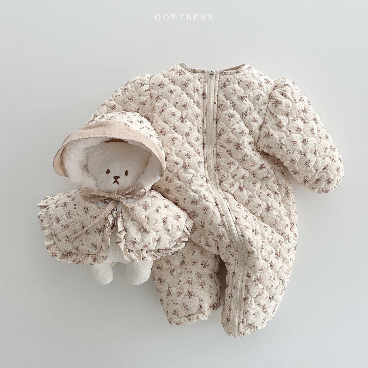 Oott Bebe - Korean Baby Fashion - #babywear - Sage Padding Space Body Suit - 7