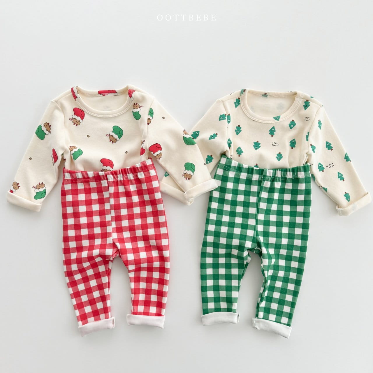 Oott Bebe - Korean Baby Fashion - #babywear - Carroll Check Easywear - 11