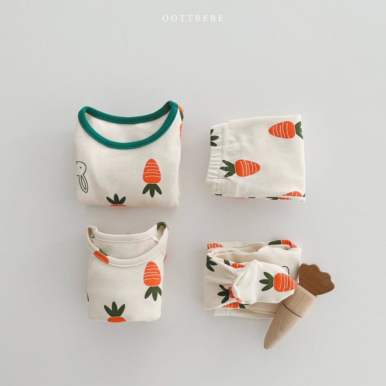 Oott Bebe - Korean Baby Fashion - #smilingbaby - Vegetable Leggings - 11