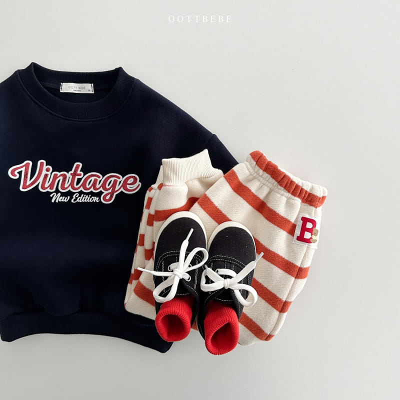 Oott Bebe - Korean Children Fashion - #Kfashion4kids - Vintage Sweatshirt - 8