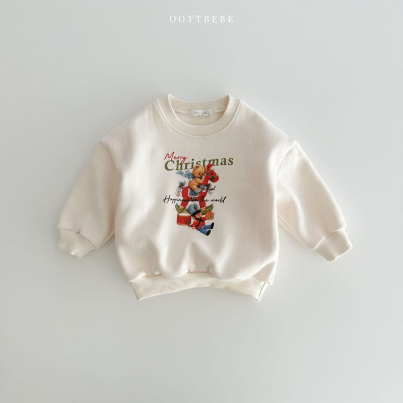 Oott Bebe - Korean Children Fashion - #Kfashion4kids - Happiness Sweatshirt - 2