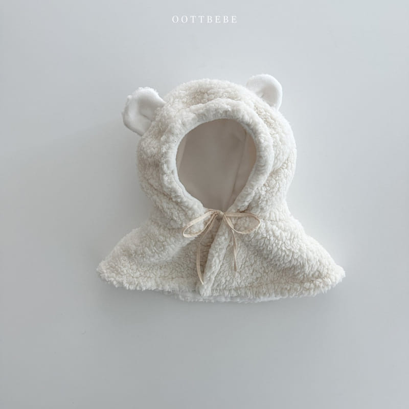 Oott Bebe - Korean Children Fashion - #Kfashion4kids - Bear Hoody Bear Warmer