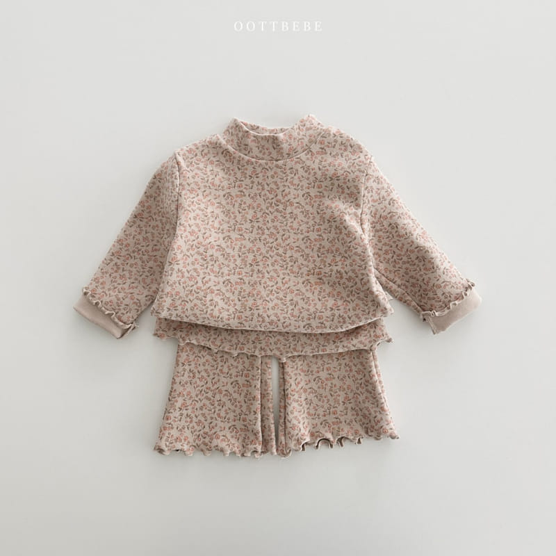 Oott Bebe - Korean Children Fashion - #childofig - Floral Easywear - 3