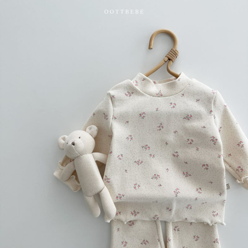 Oott Bebe - Korean Children Fashion - #childofig - Floral Easywear - 4