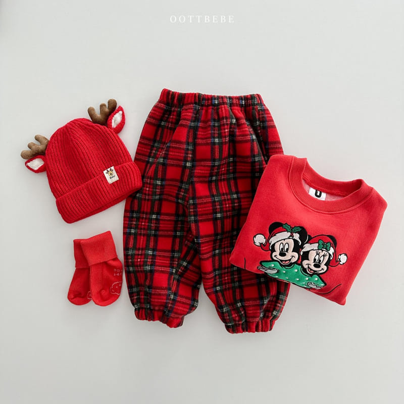 Oott Bebe - Korean Children Fashion - #childofig - Eve Check Pants - 10