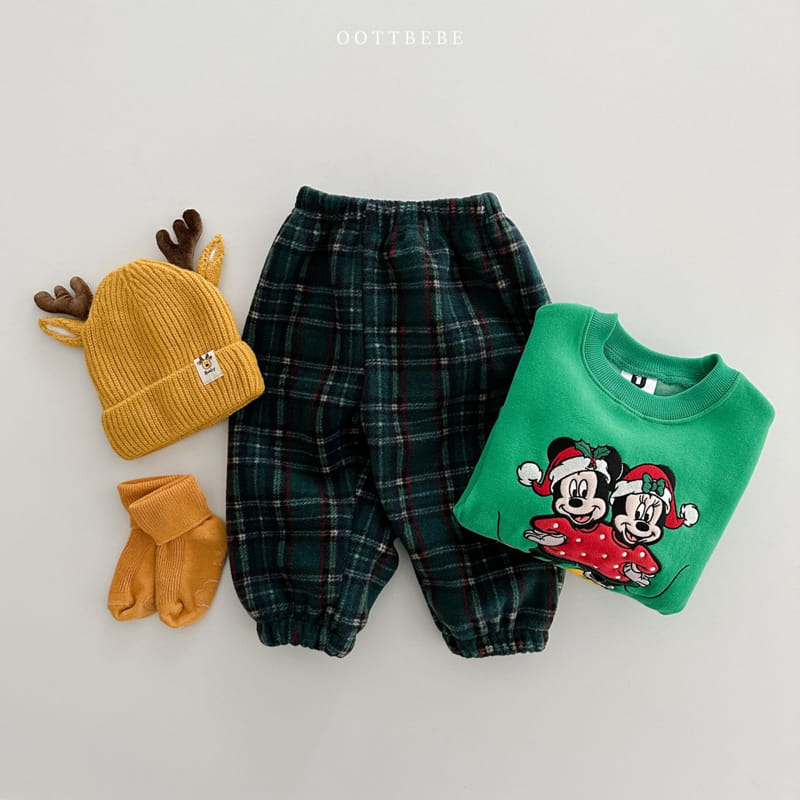Oott Bebe - Korean Children Fashion - #childofig - Eve Check Pants - 11