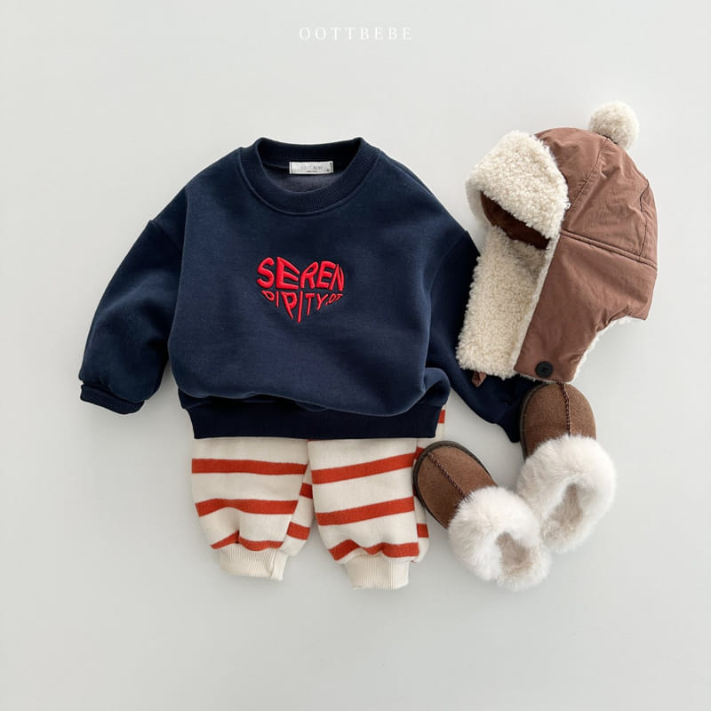 Oott Bebe - Korean Children Fashion - #childrensboutique - Embo Sweatshirt - 5