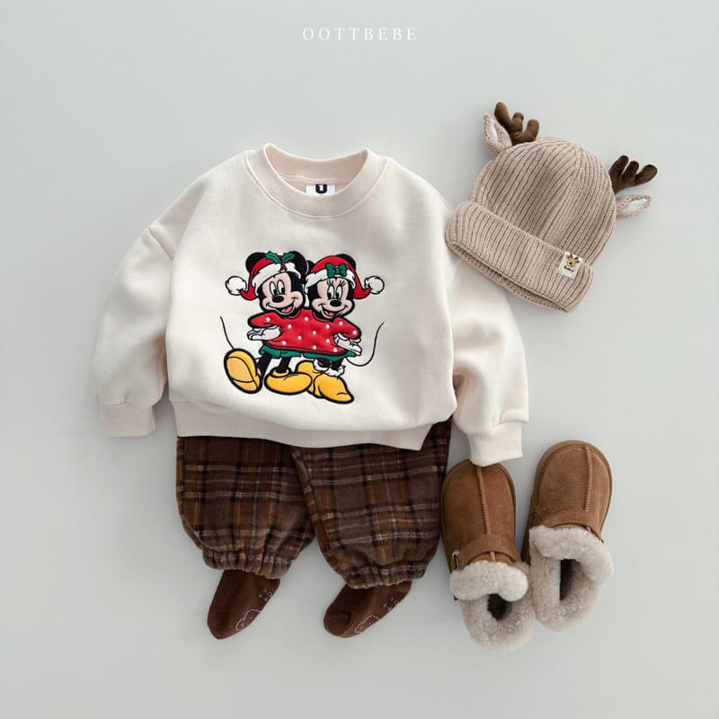 Oott Bebe - Korean Children Fashion - #childrensboutique - M M Sweatshirt - 2