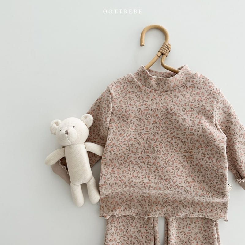 Oott Bebe - Korean Children Fashion - #designkidswear - Floral Easywear - 6