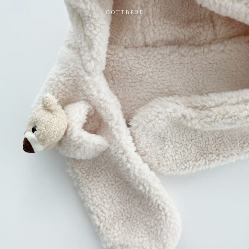 Oott Bebe - Korean Children Fashion - #designkidswear - Bear Hoody Neck Warmer - 10