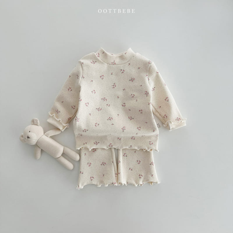 Oott Bebe - Korean Children Fashion - #kidsshorts - Floral Easywear - 9