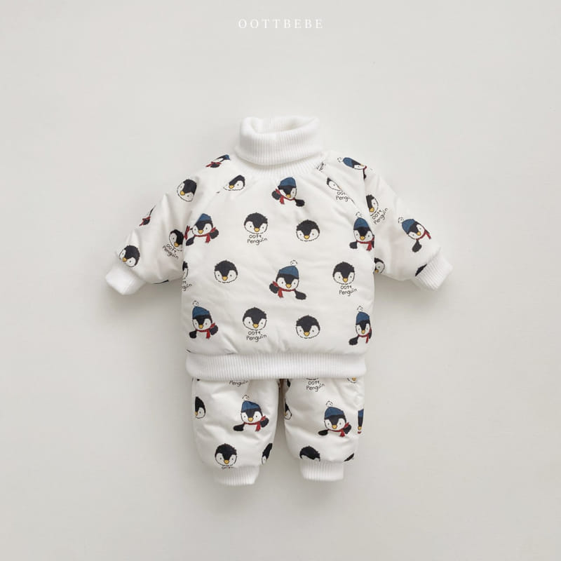 Oott Bebe - Korean Children Fashion - #kidsshorts - Snowman Skii Set