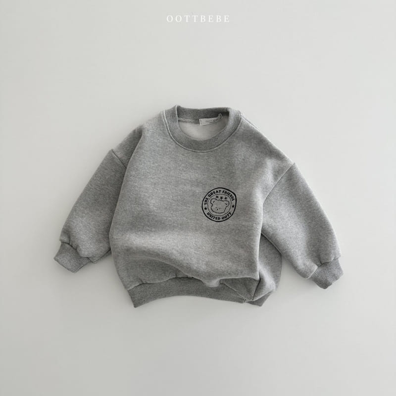 Oott Bebe - Korean Children Fashion - #kidsstore - Signiture Sweatshirt