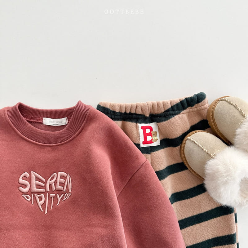 Oott Bebe - Korean Children Fashion - #kidzfashiontrend - Embo Sweatshirt - 11