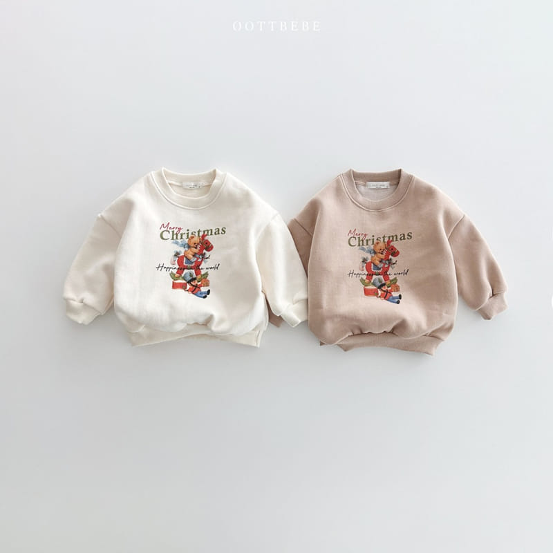 Oott Bebe - Korean Children Fashion - #kidzfashiontrend - Happiness Sweatshirt