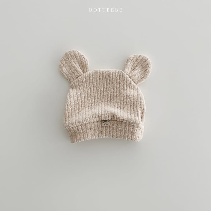 Oott Bebe - Korean Children Fashion - #littlefashionista - Mongle Bear Hat - 8