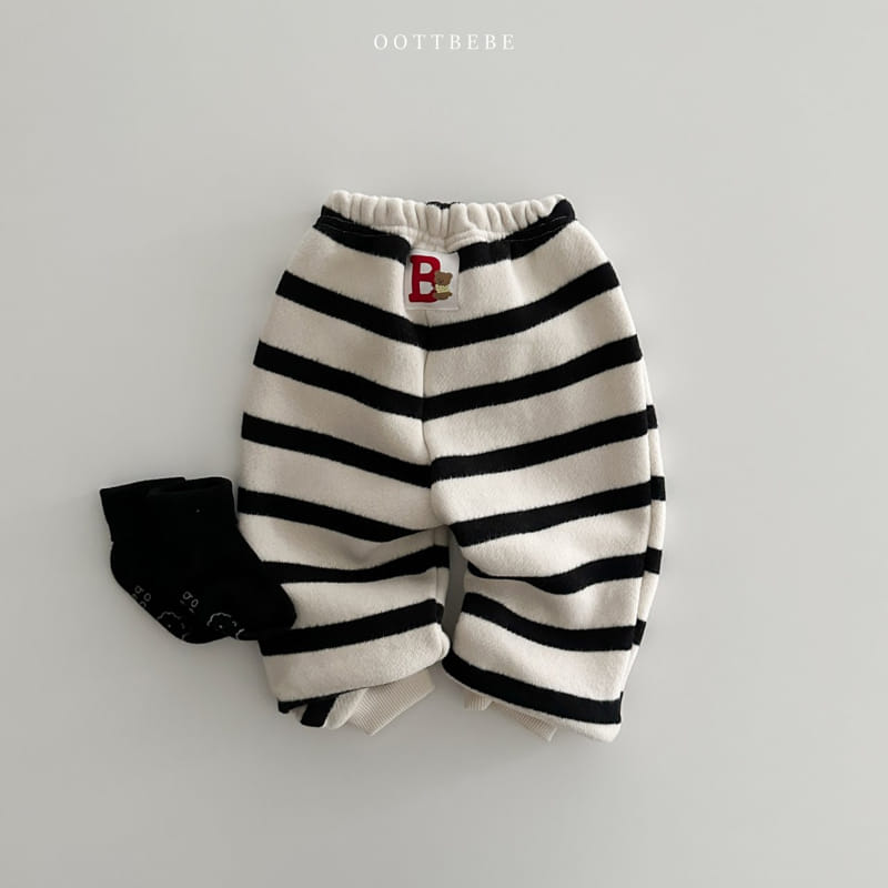 Oott Bebe - Korean Children Fashion - #littlefashionista - Lents St Piping Pants - 2
