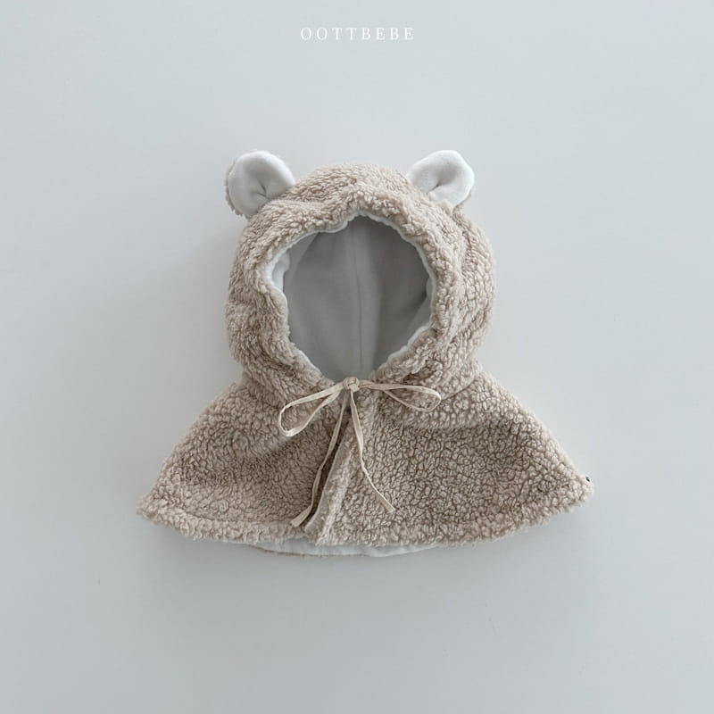 Oott Bebe - Korean Children Fashion - #littlefashionista - Bear Hoody Bear Warmer - 2