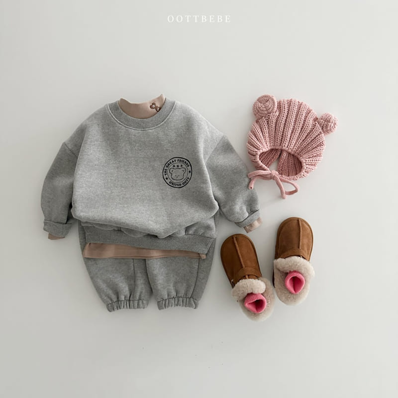 Oott Bebe - Korean Children Fashion - #magicofchildhood - Signiture Sweatshirt - 5