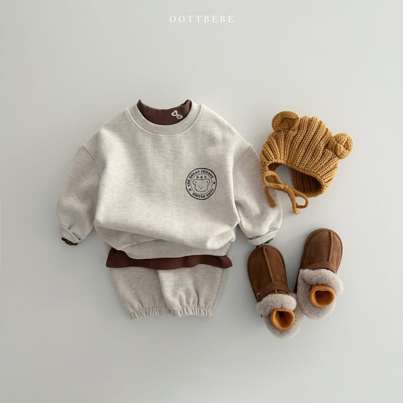 Oott Bebe - Korean Children Fashion - #minifashionista - Signiture Sweatshirt - 6