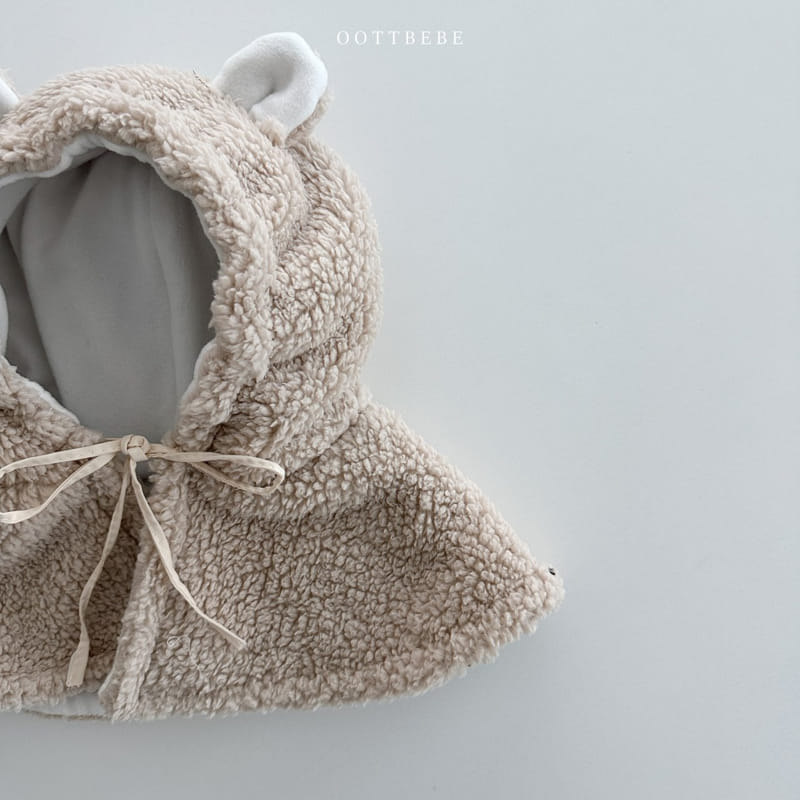 Oott Bebe - Korean Children Fashion - #magicofchildhood - Bear Hoody Bear Warmer - 4