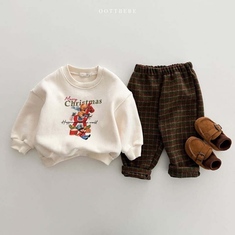 Oott Bebe - Korean Children Fashion - #prettylittlegirls - Happiness Sweatshirt - 6
